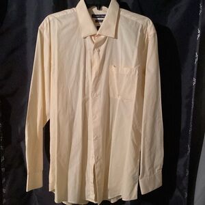 Men's yellow Dress Shirt